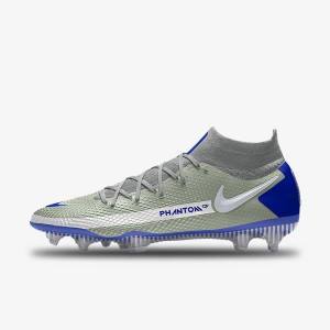 παπουτσια ποδοσφαιρου Nike Phantom GT Elite By You Custom Firm Ground γυναικεια Πολύχρωμο | NK957VCT